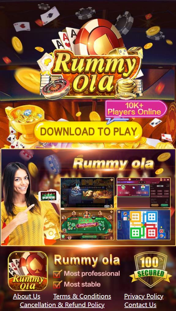 Rummy Ola app preview